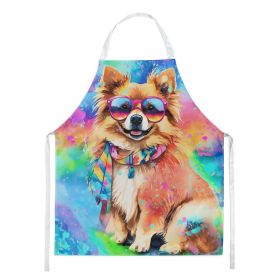Pomeranian Hippie Dawg Apron Cooking Kitchen Server Baking Crafts Gardening for Adult Women Men, Unisex, Large, Multicolor Pomeranian Hippie Dawg Apron Cooking Kitchen Server Baking Crafts Gardening for Adult Women Men, Unisex, Large, Multicolor